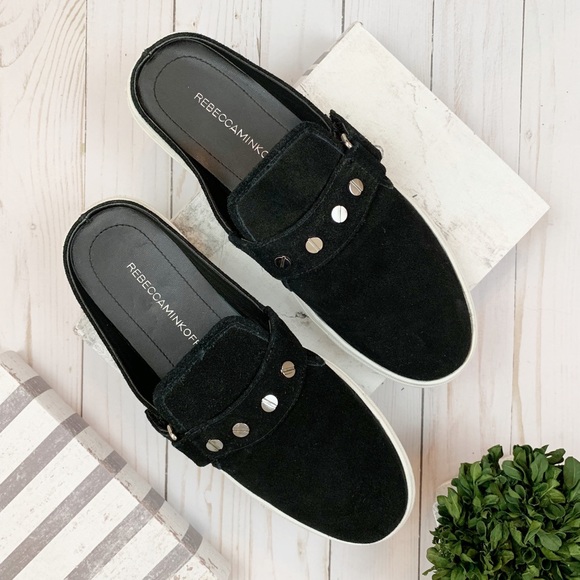 Rebecca Minkoff Shoes - {Rebecca Minkoff} Sonia Suede Stud Slip On Sneaker